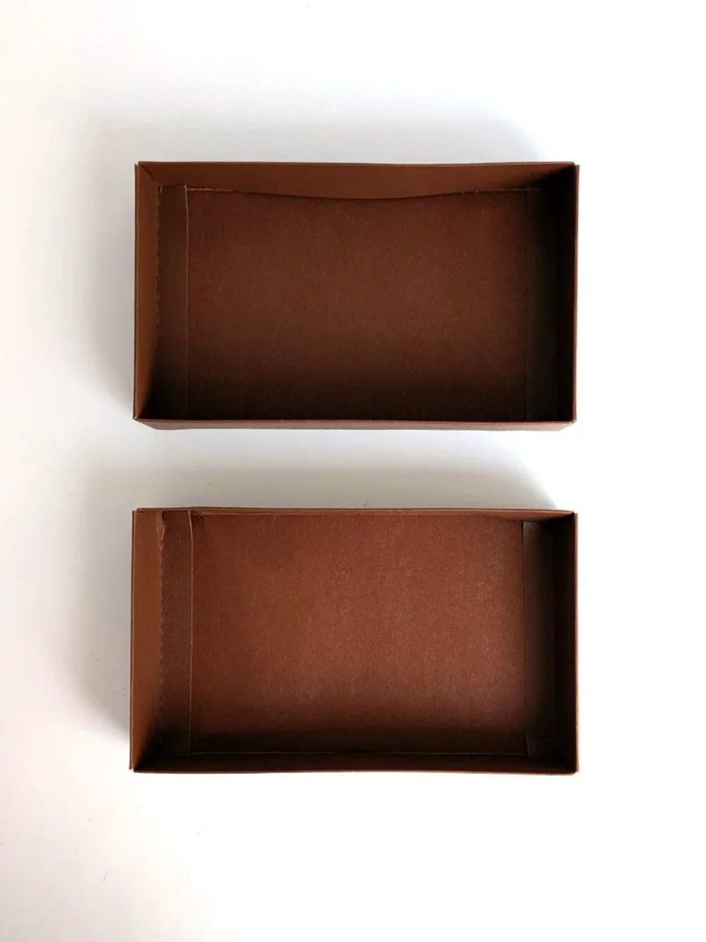 Set of 2 Coach Classic Brown Gift Boxes